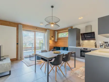 Appartement spacieux, vue montagne - 5 pers., Appartement 5 personnes à Les Arcs 1800 : photo 4