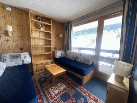 Studio lumineux au pied des pistes, Appartement 4 personnes à Valmorel : photo 5