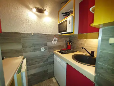Studio lumineux au pied des pistes, Appartement 4 personnes à Valmorel : photo 10