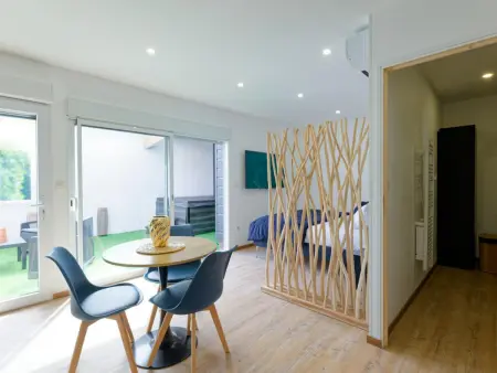 Appartement climatisé avec spa privé à Portbail, village pittoresque : photo 7