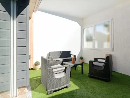 Appartement climatisé avec spa privé à Portbail, village pittoresque : photo 11