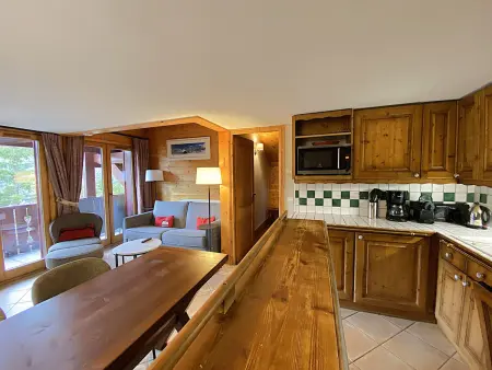 Appartement vue montagne à Méribel Village, 8 personnes : photo 1