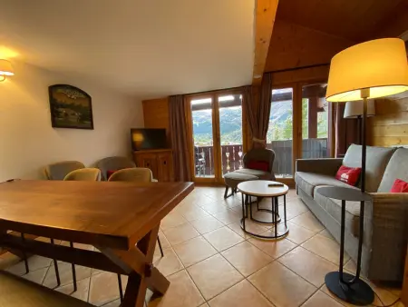 Appartement vue montagne à Méribel Village, 8 personnes : photo 11
