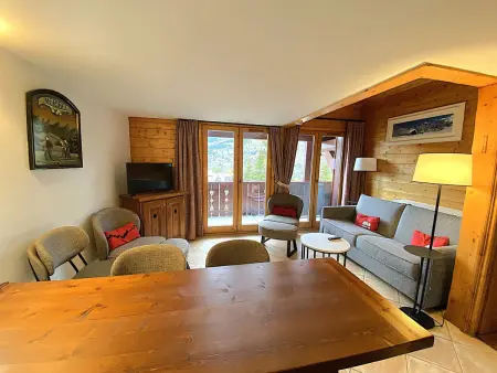 Appartement vue montagne à Méribel Village, 8 personnes : photo 12