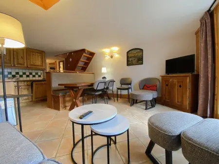 Appartement vue montagne à Méribel Village, 8 personnes : photo 13