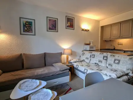 Appartement 2 pièces avec balcon sud à Flaine, 6 pers. : photo 1