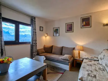 Appartement 2 pièces avec balcon sud à Flaine, 6 pers. : photo 2