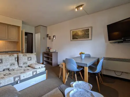 Appartement 2 pièces avec balcon sud à Flaine, 6 pers. : photo 5