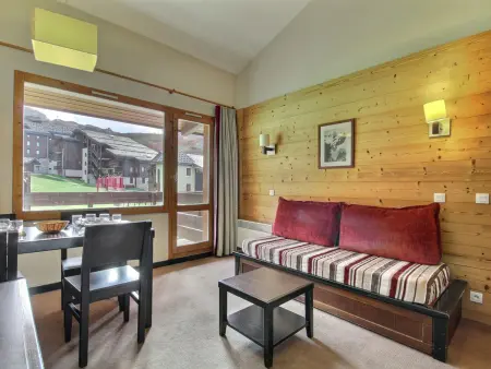 Duplex charmant, vue sur pistes - 4 pers., Appartement 4 personnes à Belle Plagne : photo 1