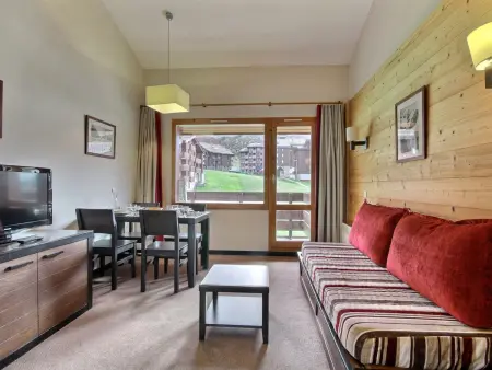 Duplex charmant, vue sur pistes - 4 pers., Appartement 4 personnes à Belle Plagne : photo 8