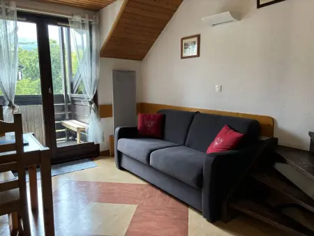 Studio cosy au cœur de Villard-de-Lans, mezzanine et balcon : photo 2
