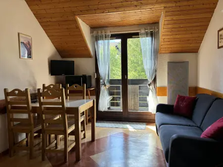 Studio cosy au cœur de Villard-de-Lans, mezzanine et balcon : photo 4