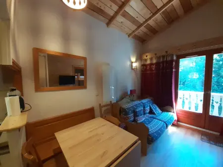 Studio avec balcon vue montagne - 4 pers., Appartement 4 personnes à Valfréjus : photo 3