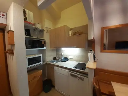 Studio avec balcon vue montagne - 4 pers., Appartement 4 personnes à Valfréjus : photo 5