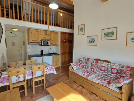 Appartement 3 pièces, balcon sud à Modane – Valfréjus, 6 pers. : photo 2