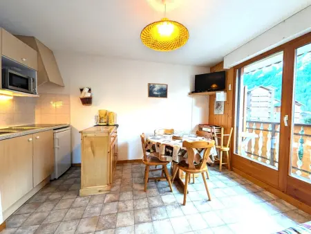 Appartement 34 m² avec balcon et vue dégagée à Saint-Jean-d'Aulps : photo 5