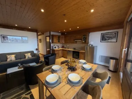 Appartement avec balcon, vue montagne - 6 pers., Appartement 6 personnes à Les Saisies : photo 1