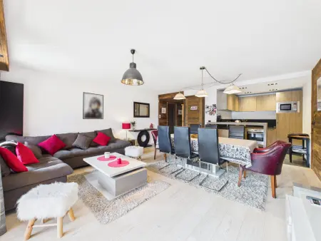 Les Gets: Appartement haut standing, 9 pers, centre, balcon, WIFI, parking : photo 1