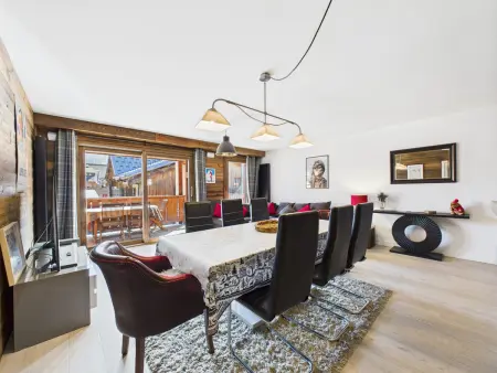 Les Gets: Appartement haut standing, 9 pers, centre, balcon, WIFI, parking : photo 4