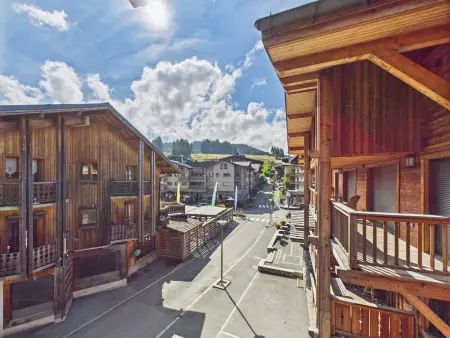 Les Gets: Appartement haut standing, 9 pers, centre, balcon, WIFI, parking : photo 15