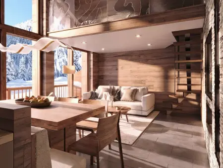 Penthouse avec vue montagnes - 6 pers., Appartement 6 personnes à Courchevel : photo 4