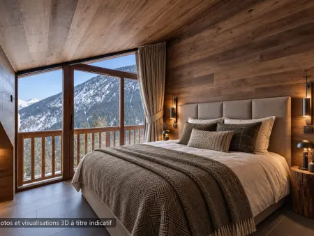 Penthouse avec vue montagnes - 6 pers., Appartement 6 personnes à Courchevel : photo 6