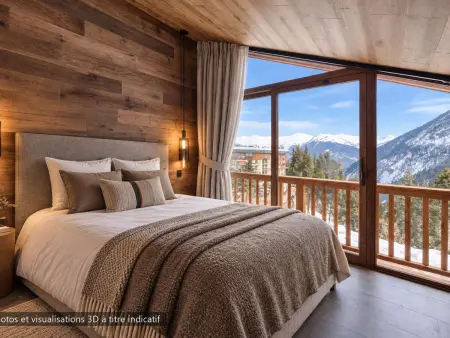 Penthouse avec vue montagnes - 6 pers., Appartement 6 personnes à Courchevel : photo 7