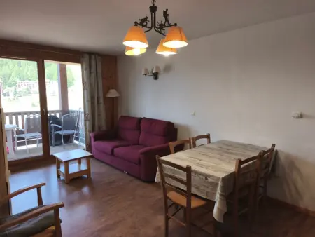Appartement - 6 pers, vue montagne, Appartement 6 personnes à Orcières Merlette : photo 1