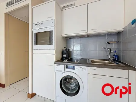 Studio climatisé, terrasse vue mer - 2 pers., Appartement 2 personnes à Menton : photo 6