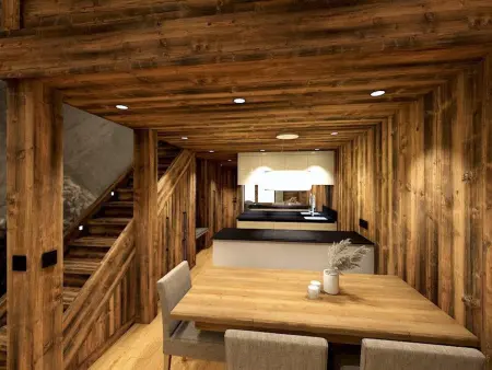 Duplex vue montagne au cœur de Val-d'Isère, 4 personnes : photo 6
