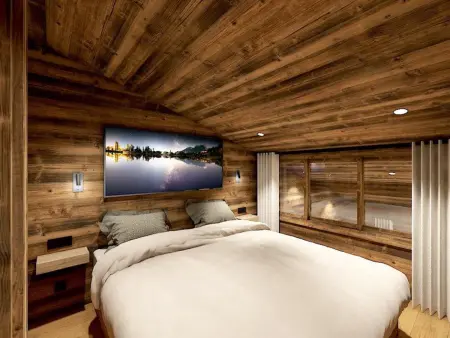 Duplex vue montagne au cœur de Val-d'Isère, 4 personnes : photo 8