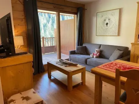 T3 de 39 m² avec balcon sud et piscine chauffée à Crest-Voland : photo 2