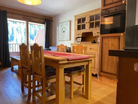 T3 de 39 m² avec balcon sud et piscine chauffée à Crest-Voland : photo 5