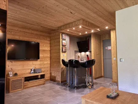 Agréable appartement en bord de piste - 5 pers., Appartement 4 personnes à Les Avanchers Valmorel : photo 7