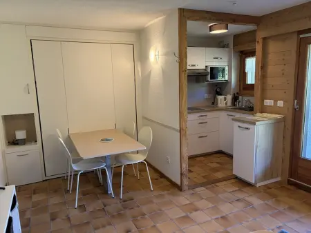 Studio pied de pistes aux Carroz d'Arâches, 4 personnes : photo 2