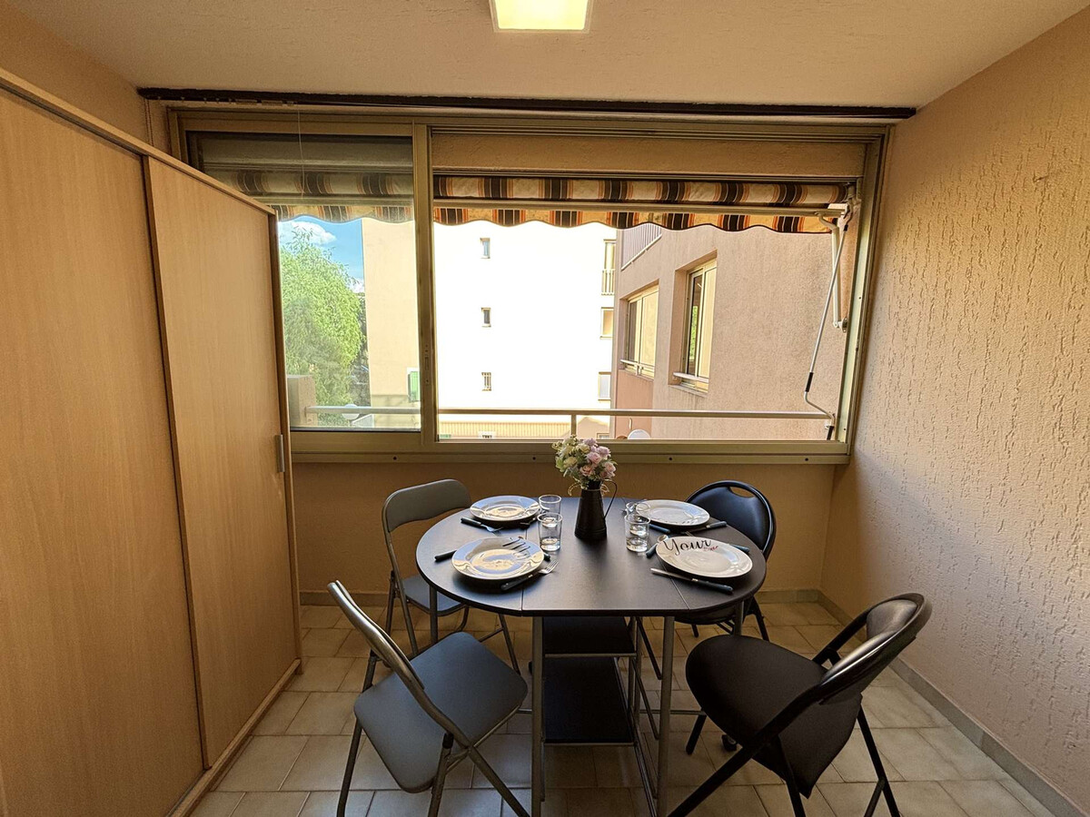Studio cabine, parking, loggia vue dégagée - 4 pers. - Photo 2