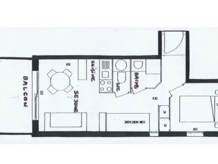 Charmant T2 au pied des pistes - 5 pers., Appartement 5 personnes à Arêches Beaufort : photo 10
