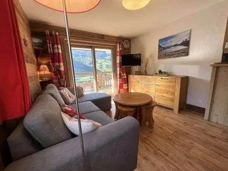T4 de 60 m² avec balcon sud-ouest à Arêches, animaux acceptés : photo 2