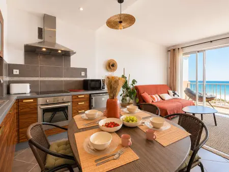 Appartement ravissant, vue panoramique mer - 4 pers. : photo 5