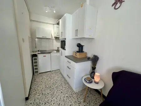 Studio climatisé à 100 m de la plage, Canet-en-Roussillon : photo 4