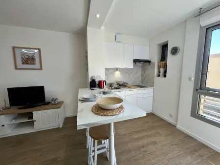 Studio moderne proche plage - 2 pers., Appartement 2 personnes à Canet en Roussillon : photo 2