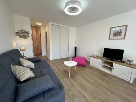 Studio moderne proche plage - 2 pers., Appartement 2 personnes à Canet en Roussillon : photo 3