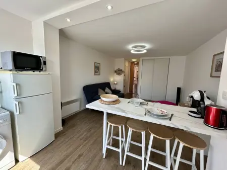 Studio moderne proche plage - 2 pers., Appartement 2 personnes à Canet en Roussillon : photo 4