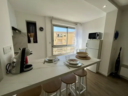 Studio moderne proche plage - 2 pers., Appartement 2 personnes à Canet en Roussillon : photo 15