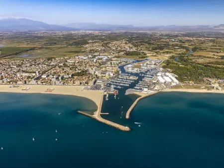 Studio moderne proche plage - 2 pers., Appartement 2 personnes à Canet en Roussillon : photo 20