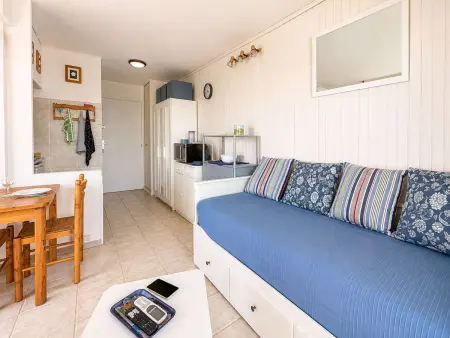 Studio face mer, clim, animaux admis - 2 pers., Appartement 2 personnes à Canet en Roussillon : photo 3