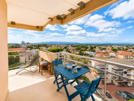 Studio face mer, clim, animaux admis - 2 pers., Appartement 2 personnes à Canet en Roussillon : photo 10