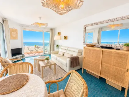 Appartement vue mer et port, terrasses, Canet-en-Roussillon : photo 4