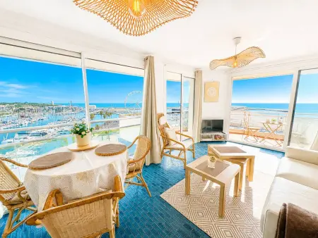 Appartement vue mer et port, terrasses, Canet-en-Roussillon : photo 5