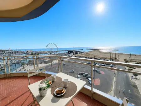 Appartement vue mer et port, terrasses, Canet-en-Roussillon : photo 10